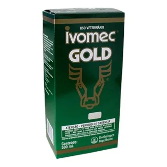Kit 5 Unidades - Ivomec Gold 500 Ml