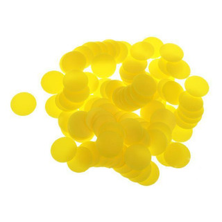 3 X 100pcs / Set Juguetes Juegos Cartas Contadores Amarillo 3 X 100pcs / Set Juguetes Juegos Cartas Contadores Amarillo