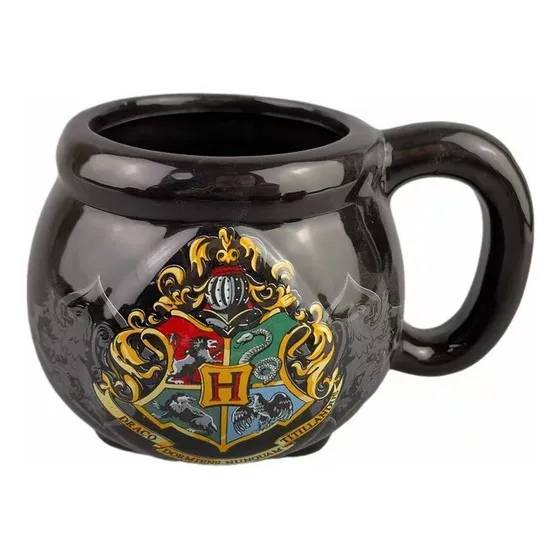 Taza Café De Cerámica 3d Harry Potter Caldero Hogwarts