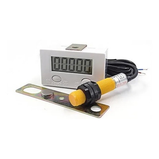 Contador De Inducción Vueltas Proximidad Digital 5 Dígitos Contador De Inducción Vueltas Proximidad Digital 5 Dígitos