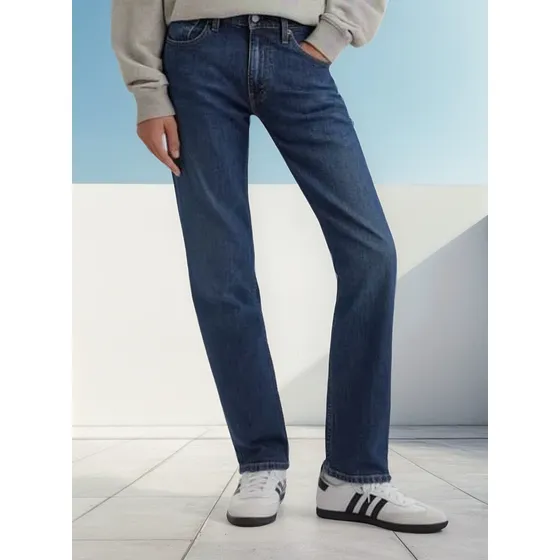 Calça Levi's Jeans Masculina Azul Algodão De Boa Qualidade