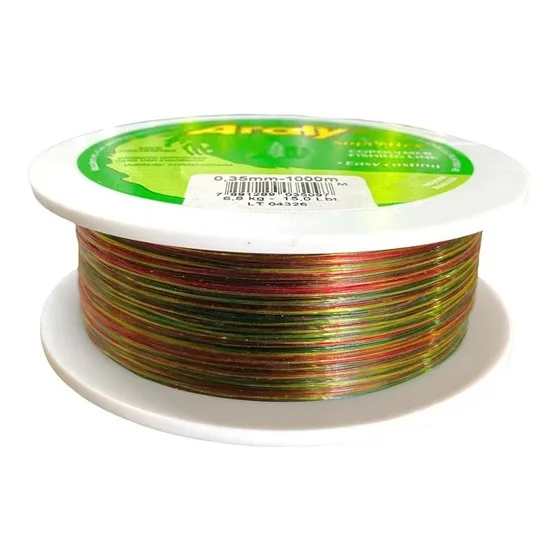 Hilo Araty Monofilamento 0.35mm X 1000mts Multicolor 