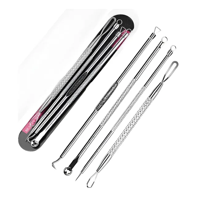 Kit Removedor De Espinillas, Acné - 4 Piezas Especializadas