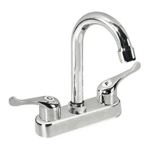 Llave Mezcladora Para Lavabo Cuello Curvo Lion Tools 3552