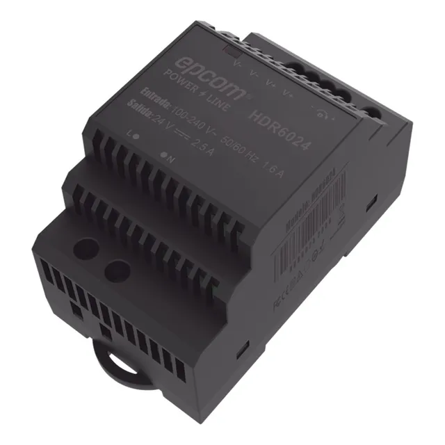 Fuente De Poder Industrial Riel Din 2.5a 60w Hdr-6024