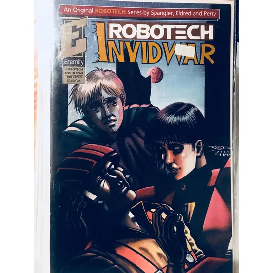 Comic - Eternity - Robotech Invid War #10. 1993.