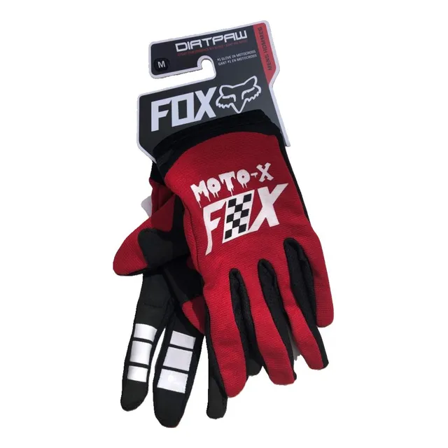 Guantes Fox Rojo Talla M9 Motocross Enduro Mtb Bici Downhill