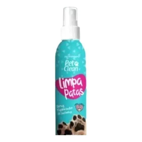 Limpa Patinhas Cachorro Cão Gato Pet Clean 120ml Spray