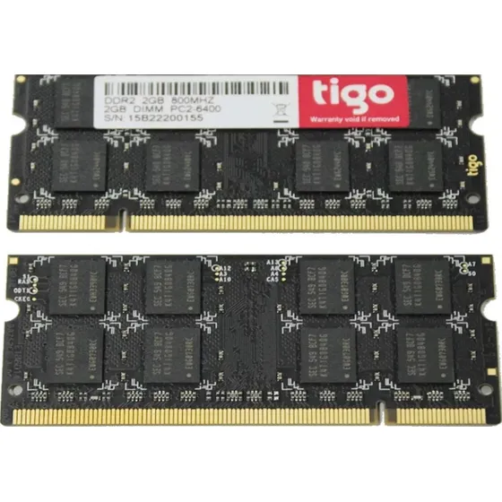 Memória 2gb/800 Pc2-6400 Sodimm Para Notebook