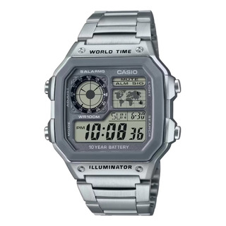 Reloj Casio Illuminator World Time Digital Ae-1200whd-7av Reloj Casio Illuminator World Time Digital Ae-1200whd-7av