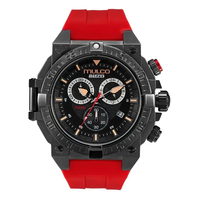 Reloj Para Hombre Mulco Buzo Dive Silicón