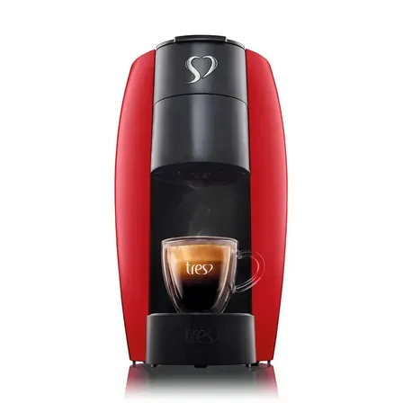 Cafeteira Espresso Lov Automática Vermelha 3 Corações Vermelho 127v