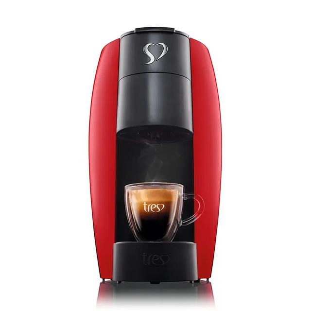 Cafeteira Espresso Lov Automática Vermelha 3 Corações Vermelho 127v