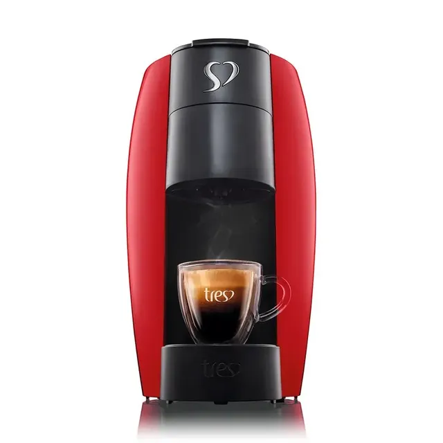Cafeteira Espresso Lov Automática Vermelha 3 Corações Vermelho 127v