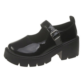 Sapatos Plataforma Mary Jane Com Salto Sapatos Plataforma Mary Jane Com Salto