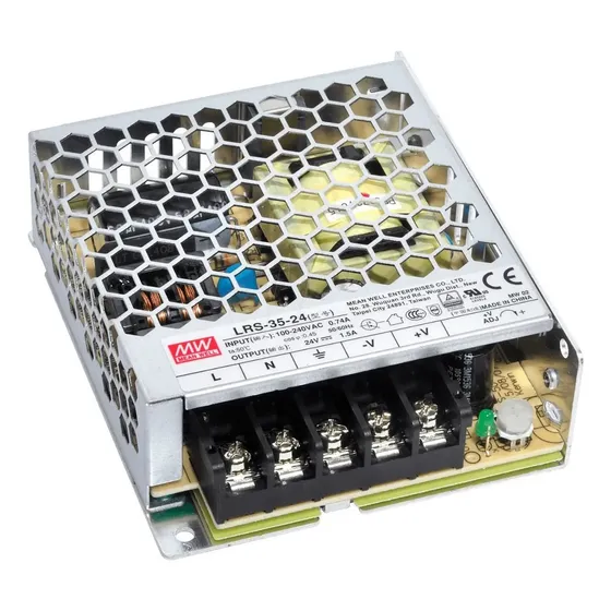 Fuente De Poder Mean Well 12v 3a 36w  Driver Led Certificado