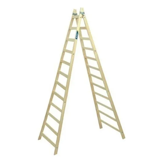 Escalera Pintor Madera Saligna 10 Escalones Alpina