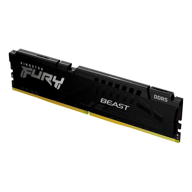 Memoria Kingston Fury Beast, DDR5 de 8 GB (1 x 8 GB), 5200 MHz
