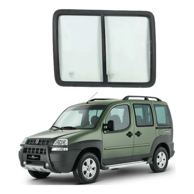 Vidro Janela Lateral Esquerda Fiat Doblo Quadro Completo