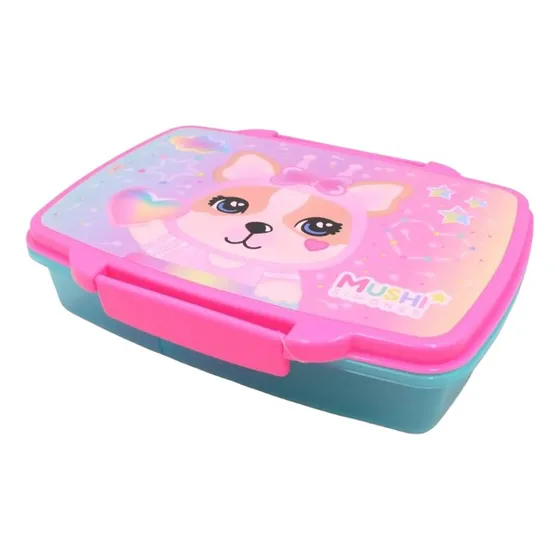 Lunchera Box Personajes Con 3 Divisiones Hermetico Cresko