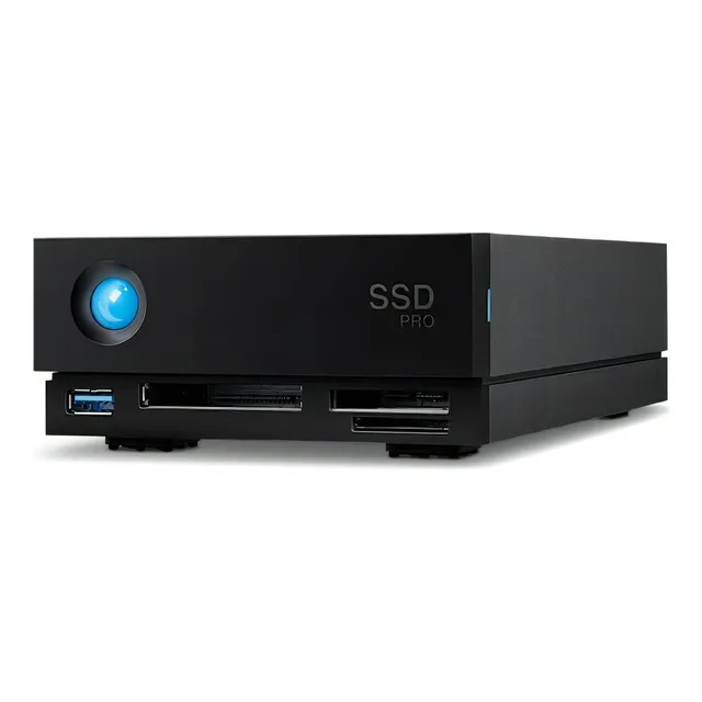 Ssd Pro External Lacie 2 TB 1big Dock - Sthw2000800 Color Negro