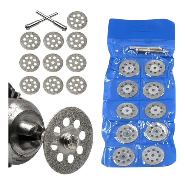 Juego De Discos De Diamante Para Dremel 10 Piezas