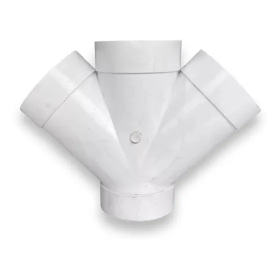 Yee Doble 4'' Pulgadas Sanitario De Norma Pvc De Calidad