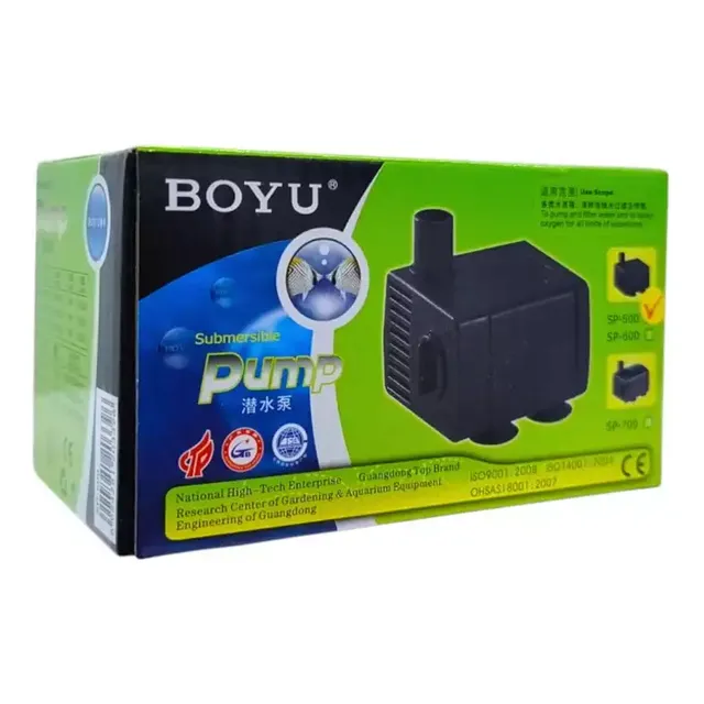 Boyu Sp500 Bomba Sumergible Agua Fuente Acuarios 60cm 150l/h
