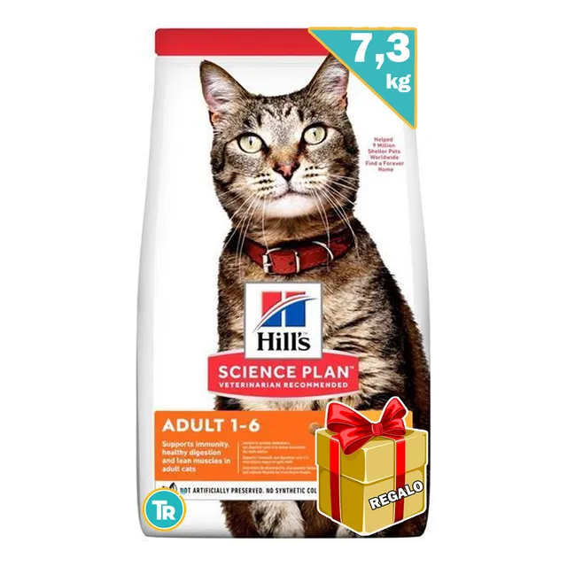 Ración Hills Gato Adulto Optimal Care 7,3 Kg