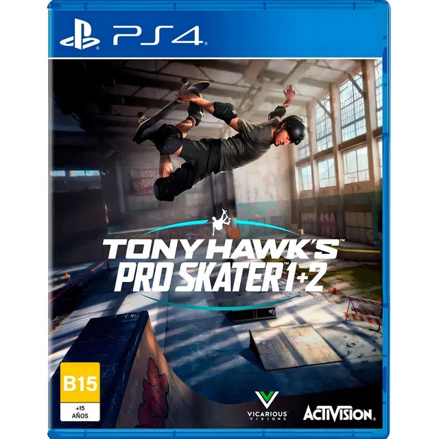 Tony Hawk's Pro Skater 1 + 2 Standard Edition PS4 PlayStation 4 Físico
