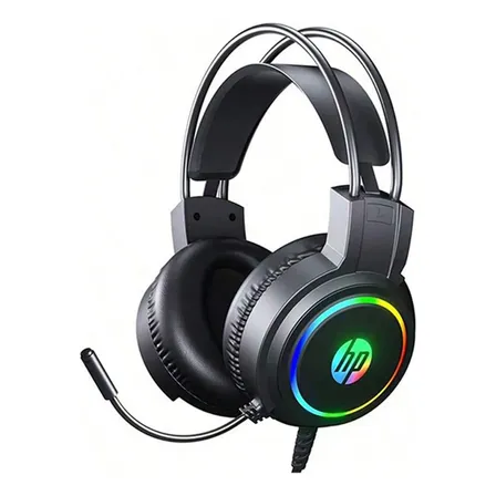 Audífonos Hp H160 Rgb Gamer Black
