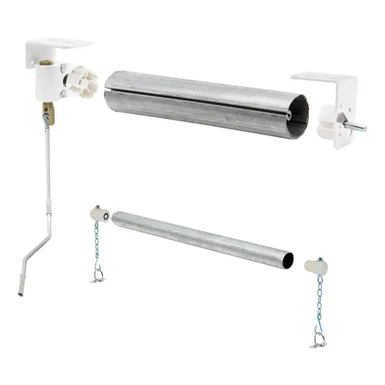 Kit Toldo Cortina Completo Sin Lona 2 Mts Ancho Envio Gratis