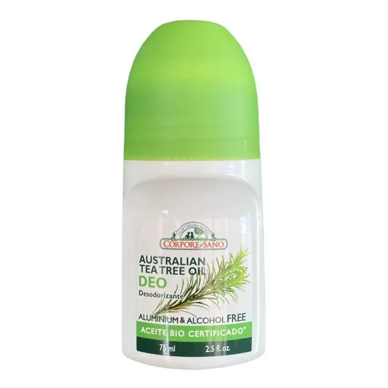 Desodorante Rollon Aceite Árbol De Té Australia Corpore Sano
