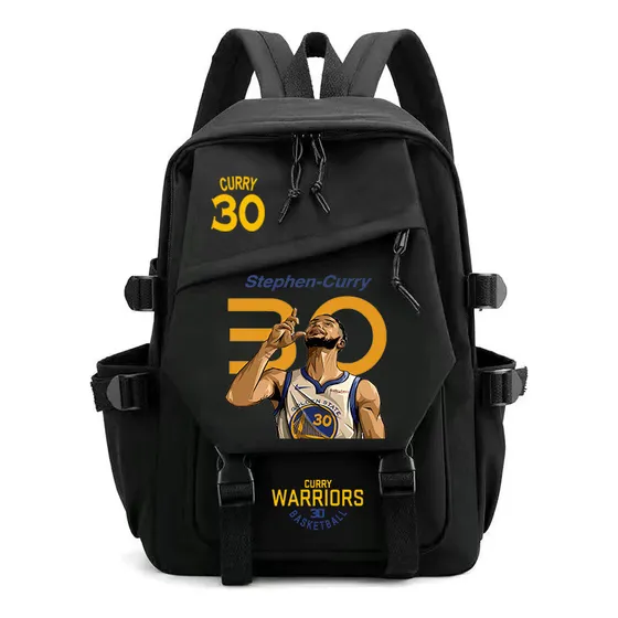 Z Mochilas Basketball Star Curry Para Adolescentes, Mochila Es