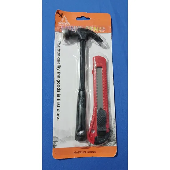 Set De Herramientas Martillo Y Trincheta