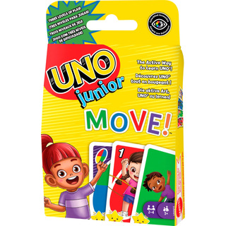 Juego De Cartas Mattel Games Uno Junior Move! ¡para Niños Juego De Cartas Mattel Games Uno Junior Move! ¡para Niños