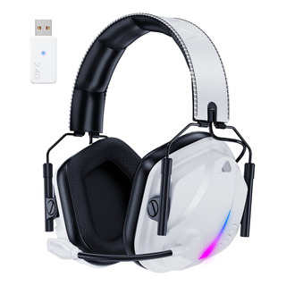 Auriculares Bluetooth Con Cancelación De Ruido Hw12 Blanco Auriculares Bluetooth Con Cancelación De Ruido Hw12 Blanco