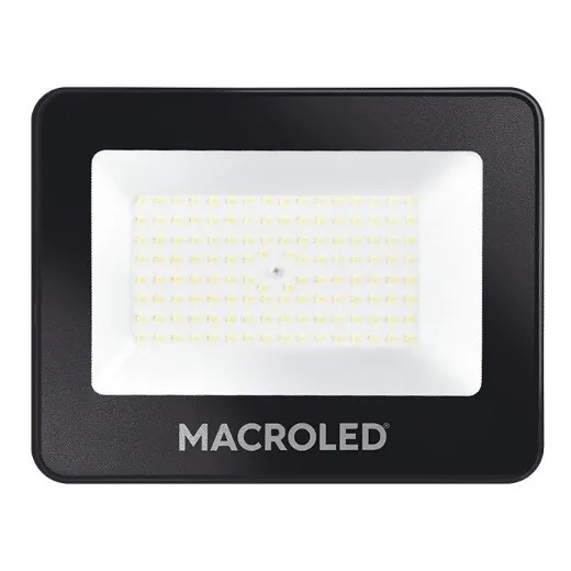 Reflector led 100w Macroled Luz Fría 6500k para exteriores