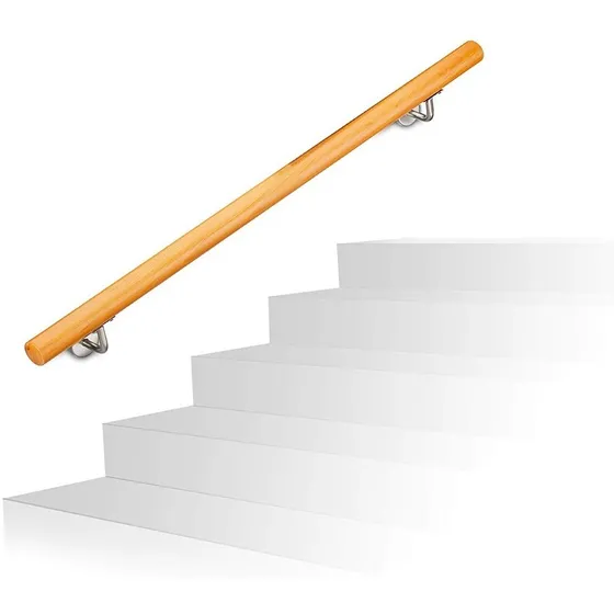 Pasamanos O Barandas En Madera Para Escaleras 1 Metro Largo
