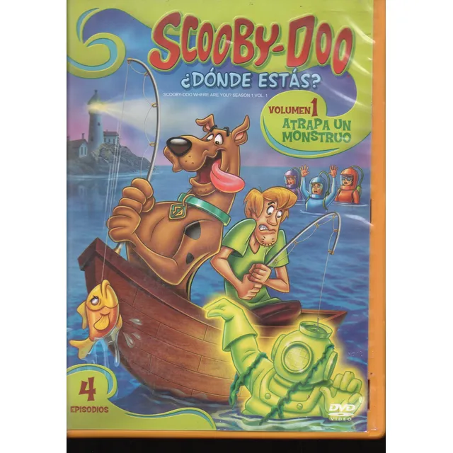 Scooby-doo ¿ Dónde Estás?/ Vol. 1 Atrapa Un Monstruo Dvd