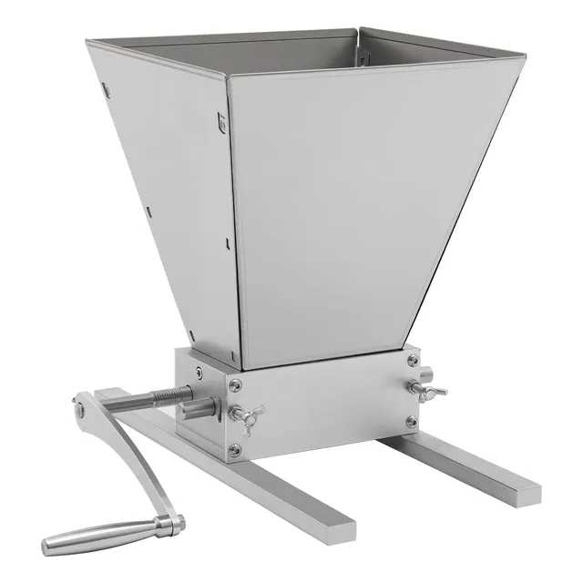 Molino Triturador Malta Cerveza Maiz Rodillos Acero Inox