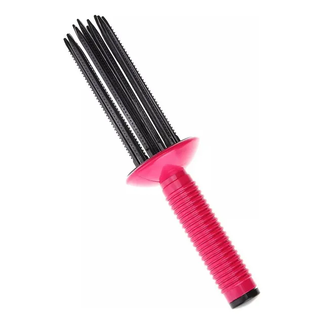 Un Peine Esponjoso Para Rizar El Cabello, Peine Para Rulos D