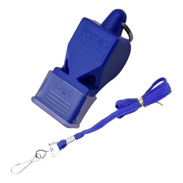 Silbato Pito Fox 40 Classic Cmg Con Cordón Y Protector Goma