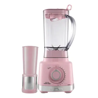 Liquidificador Rosa BritĂąnia 1400w Lamina Promaxx 6 Turbo 3l Liquidificador Rosa BritĂąnia 1400w Lamina Promaxx 6 Turbo 3l
