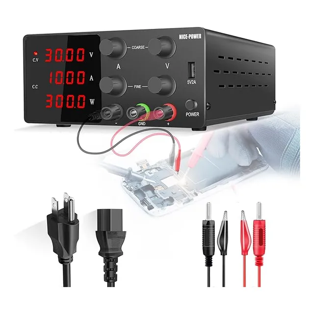 30v 10a Fuente De Alimentación Conmutada Regulada Nice-power