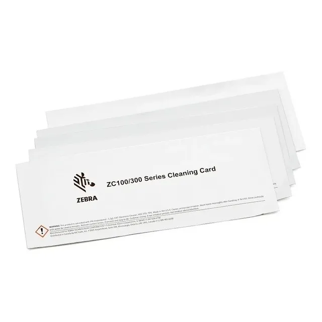 Kit De Limpieza Para Impresora Zebra Zc100 - Zc300 5000 Imgs