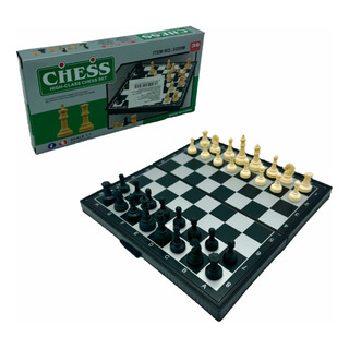 Juego De Ajedrez Magnético Estuche Tablero Portátil Clásico Juego De Ajedrez Magnético Estuche Tablero Portátil Clásico