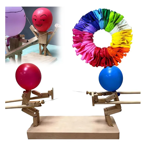 Juego De Esgrima Balloon Games Fight.balloon Party Man Bambo