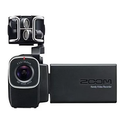 Grabadora Video Portatil Q8 Zoom Negro Nz