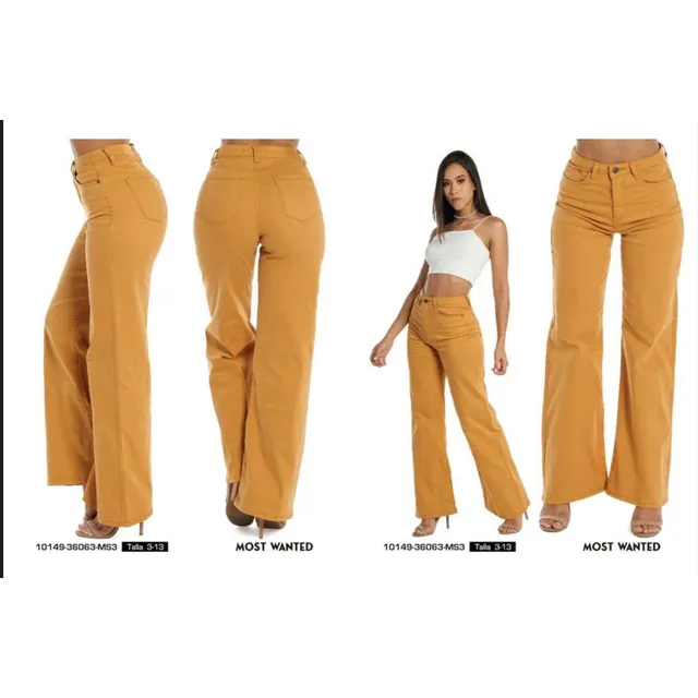 Most Wanted | Pantalon De Dama Bota Ancha | Wideleg